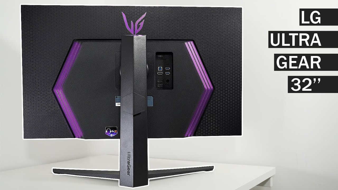 Unboxing LG UltraGear Gaming Monitor 32'' UHD 4K - 144Hz with Games Test