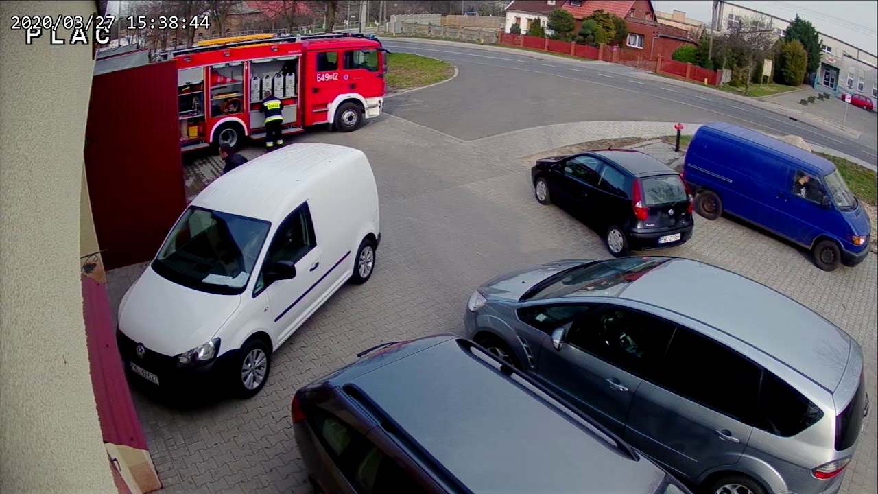 [649P12] Wyjazd alarmowy do pożaru zabudowań gospodarczych w Przemęcie