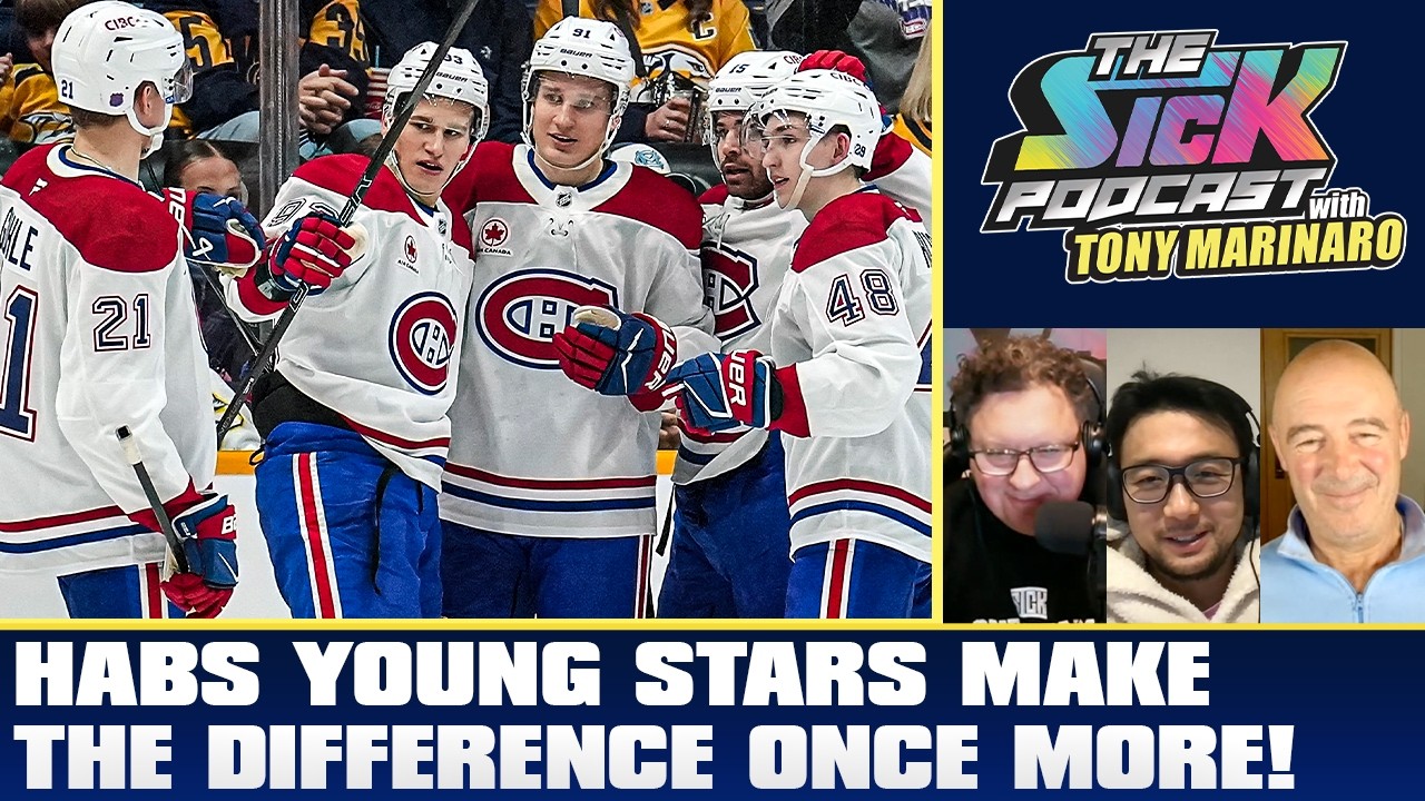 Habs Young Stars Make The Difference Once More! | The Sick Podcast with Tony Marinaro March 28 2026