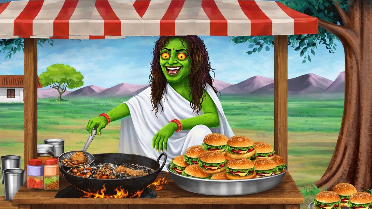 बर्गर बेचने वाली चुड़ैल | Horror Stories | Witch Stories | hindi kahaniya | anokhi dastan