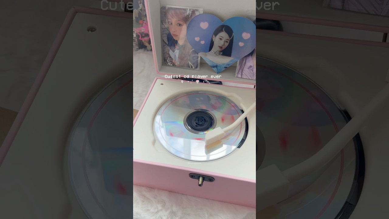 My dream cd player 🥹 #kpop #yintiny #yintinycdplayer #wonyoung #shorts #kbeauty #iu #cute