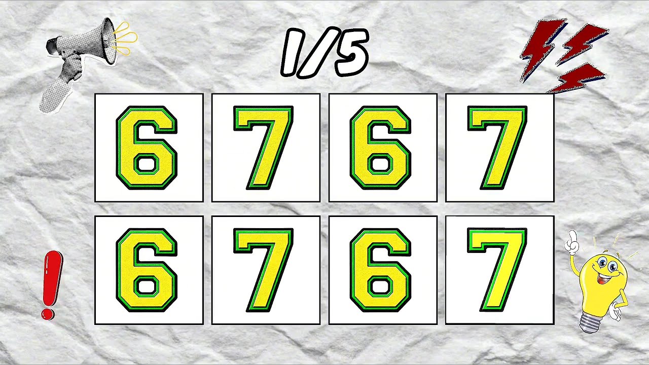 Say The Word On Beat 🎧 | 67, 6, 7, 66 🔢 | EASY vs MEDIUM vs HARD Rhythm Challenge