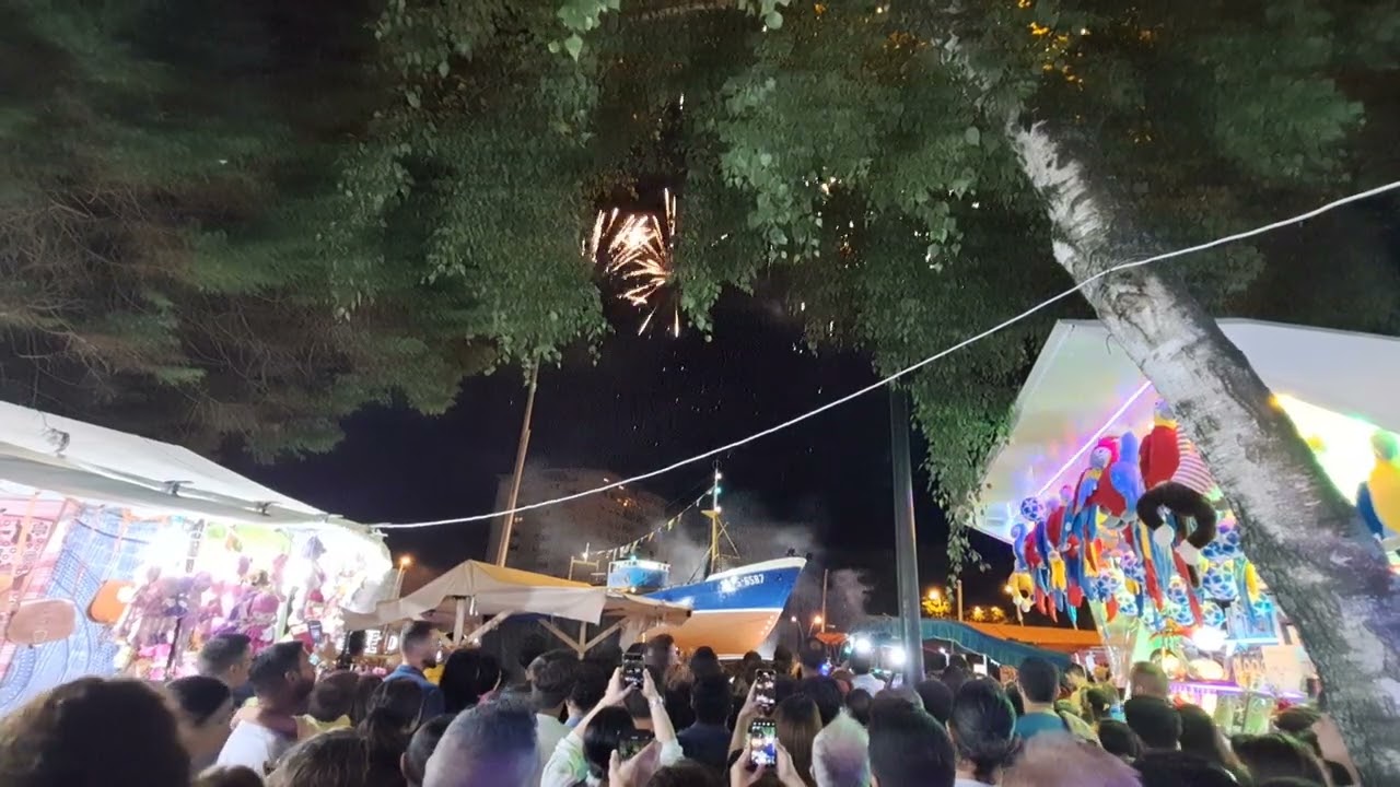 fuegos y dragón de la fiesta de coia(2)