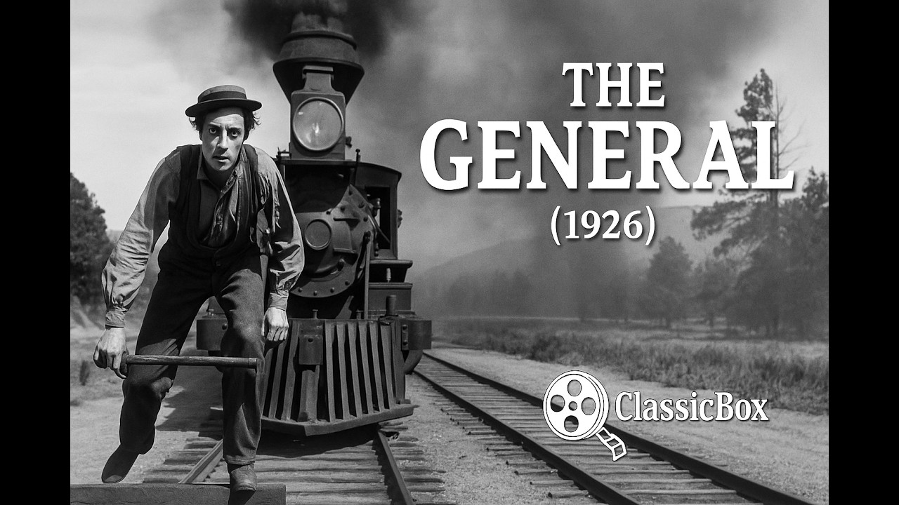 The General (1926) | Buster Keaton | Original Silent Film Print | ClassicBox Silent