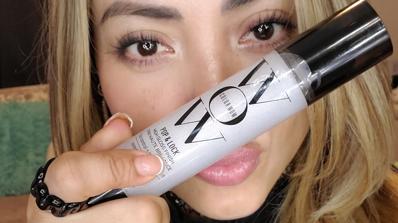 GLOSS FINALIZADOR PARA TU CABELLO / POP & LOCK de #colorwow 💕✨️  #reseña