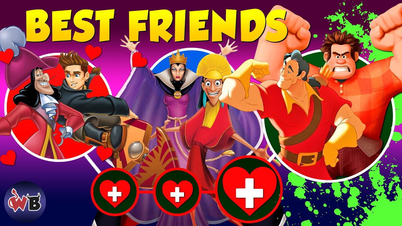 Which Disney Heroes and Villains Would Be BFFs? ❤️