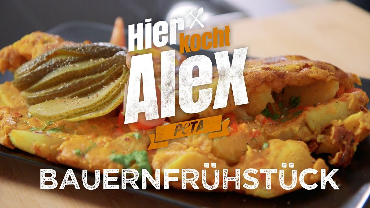 Hier kocht Alex - Bauernfrühstück / PETA