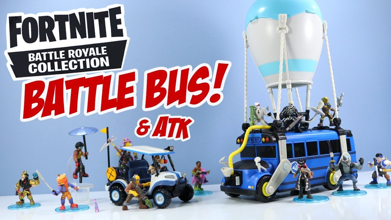 Fortnite Toys Battle Bus and ATK Battle Royale Collection Moose Toys