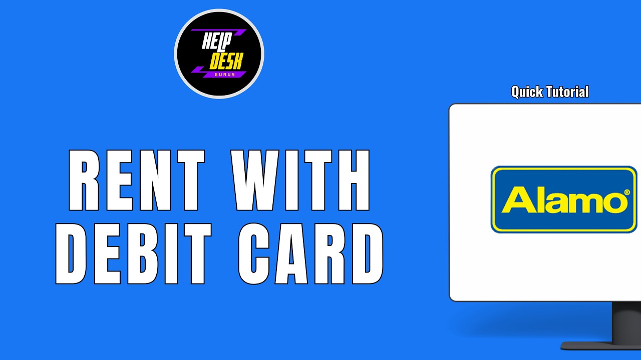 How to Rent with a Debit Card at Alamo