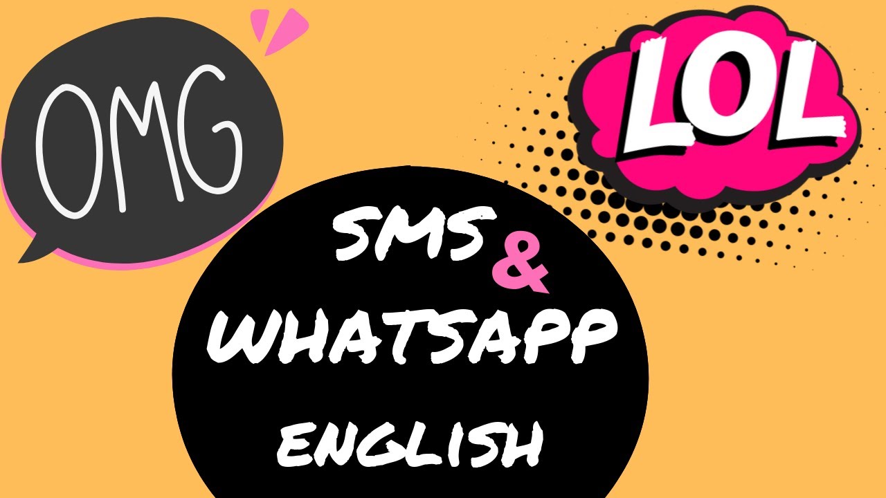 INTERNET SLANG, TEXTING ABBREVIATIONS & ACRONYMS