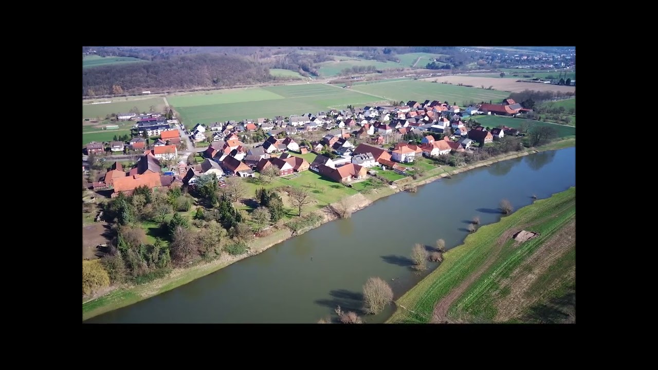 Wehrbergen aus der Vogelperspektive