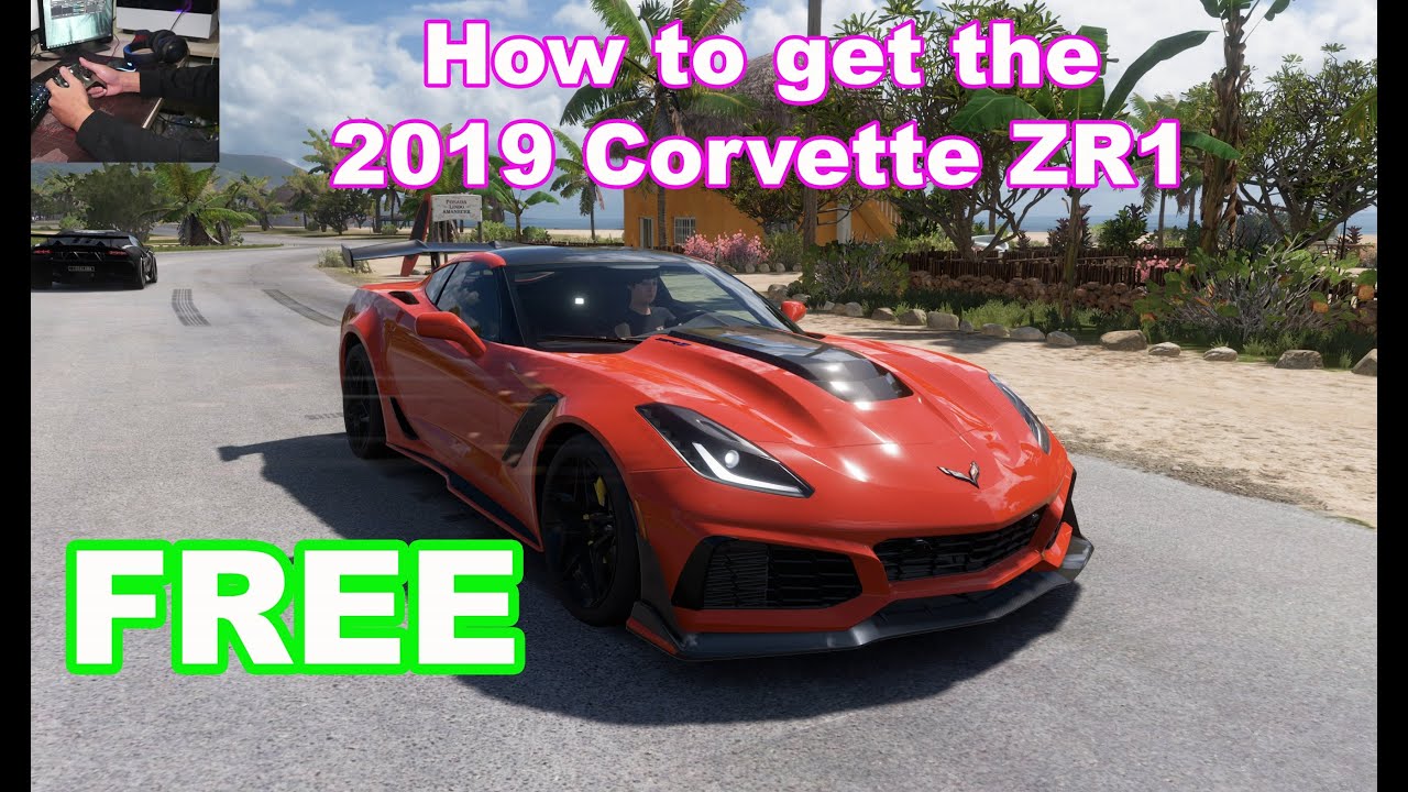 How to get the 2019 Chevrolet Corvette ZR1 FREE in Forza Horizon 5