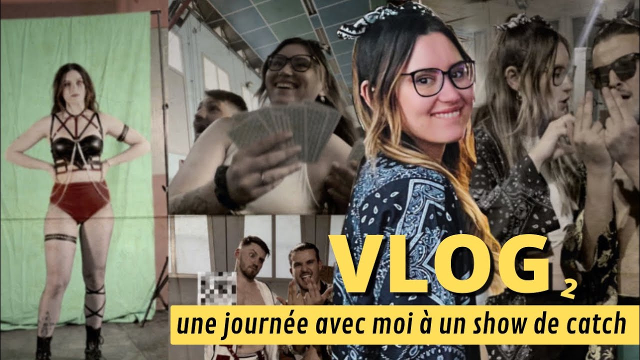 VLOG : Une journée avec moi a un Show de Catch 2