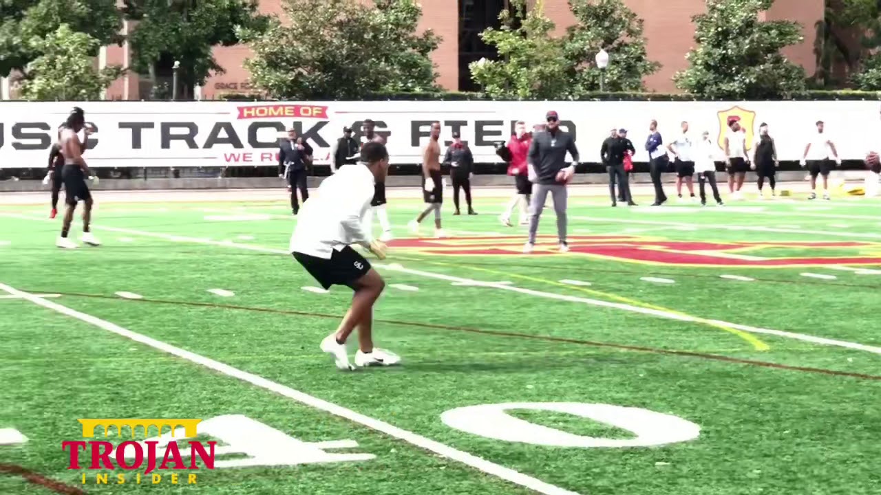 CB Iman &ldquo;Biggie&rdquo; Marshall&rsquo;s USC Pro-Day Highlights