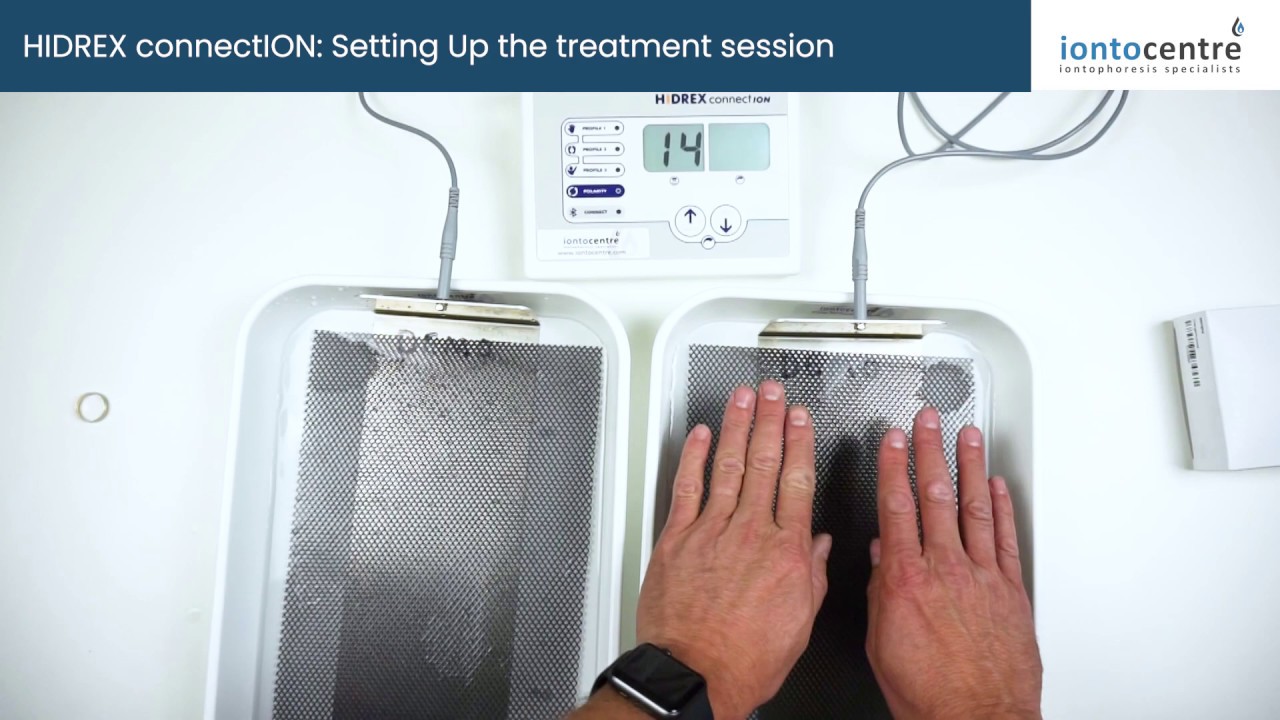 Hidrex ConnectION: Setting up the machine | IontoCentre.com