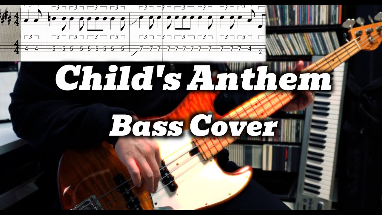 TOTO - Child's Anthem (Bass Cover) Bass Tabs