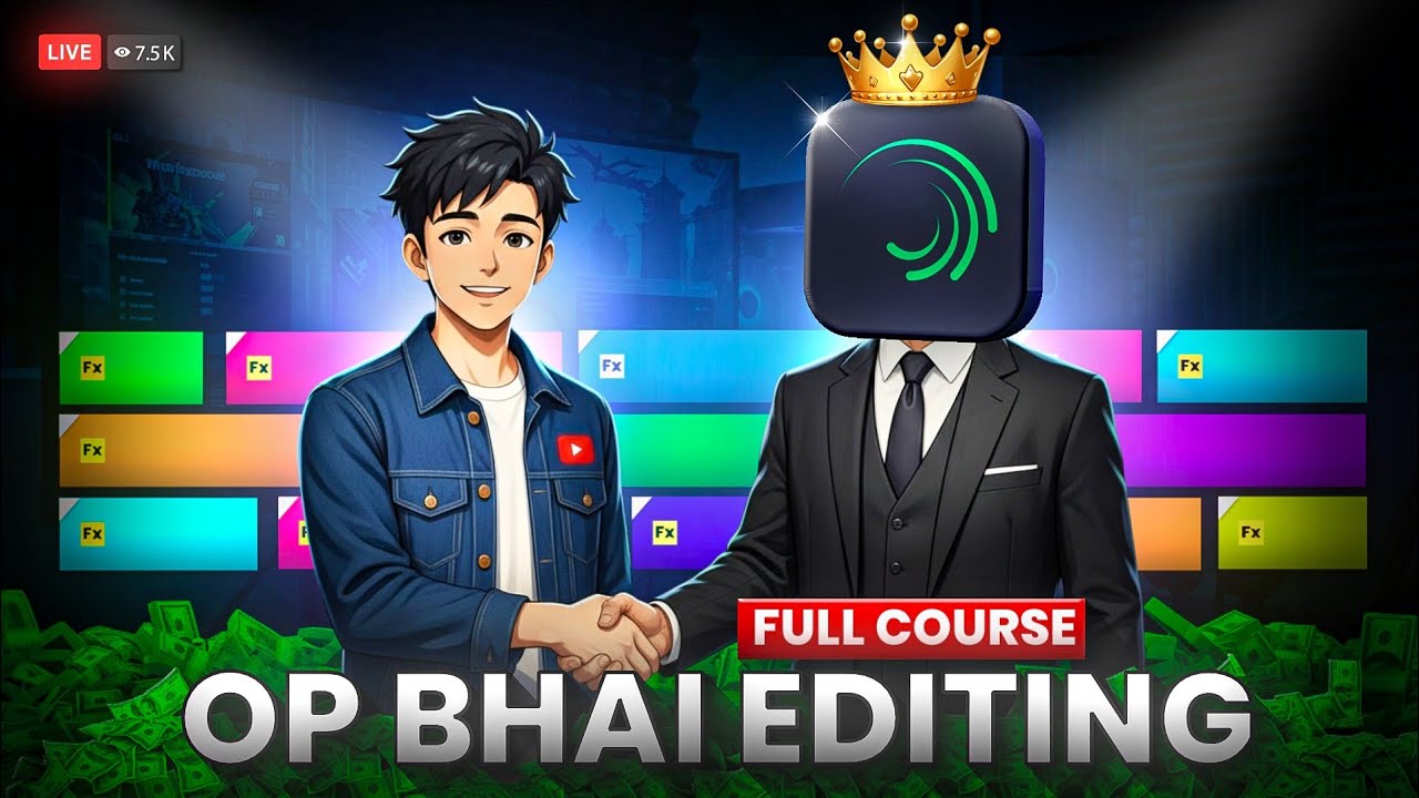 OP Bhai Video Editing Full Course 🔥 Alightmotion Video Editing Full Course 2026 📈🥵 