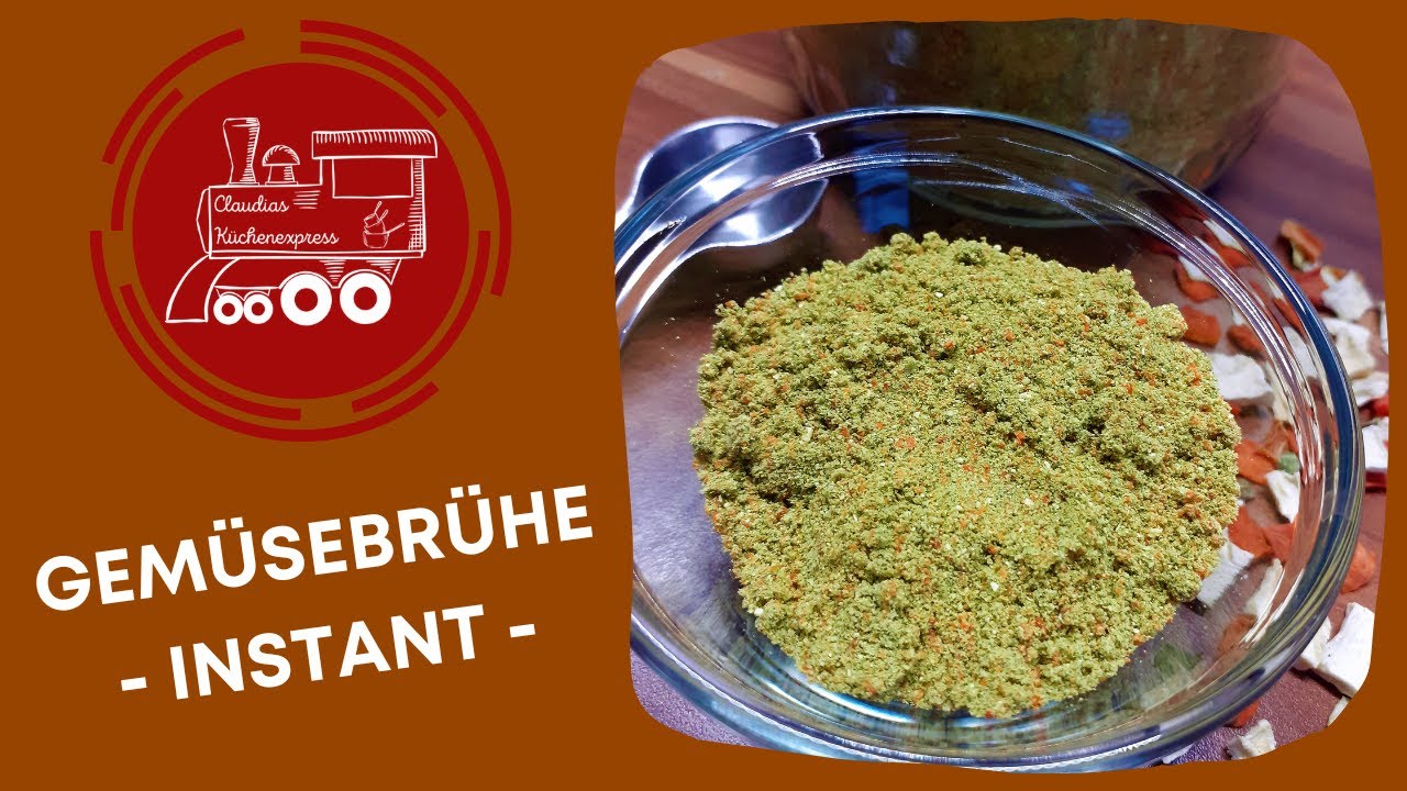 👍🏼 GEMÜSEBRÜHE - INSTANT ... Thermomix® TM6,TM5, TM31