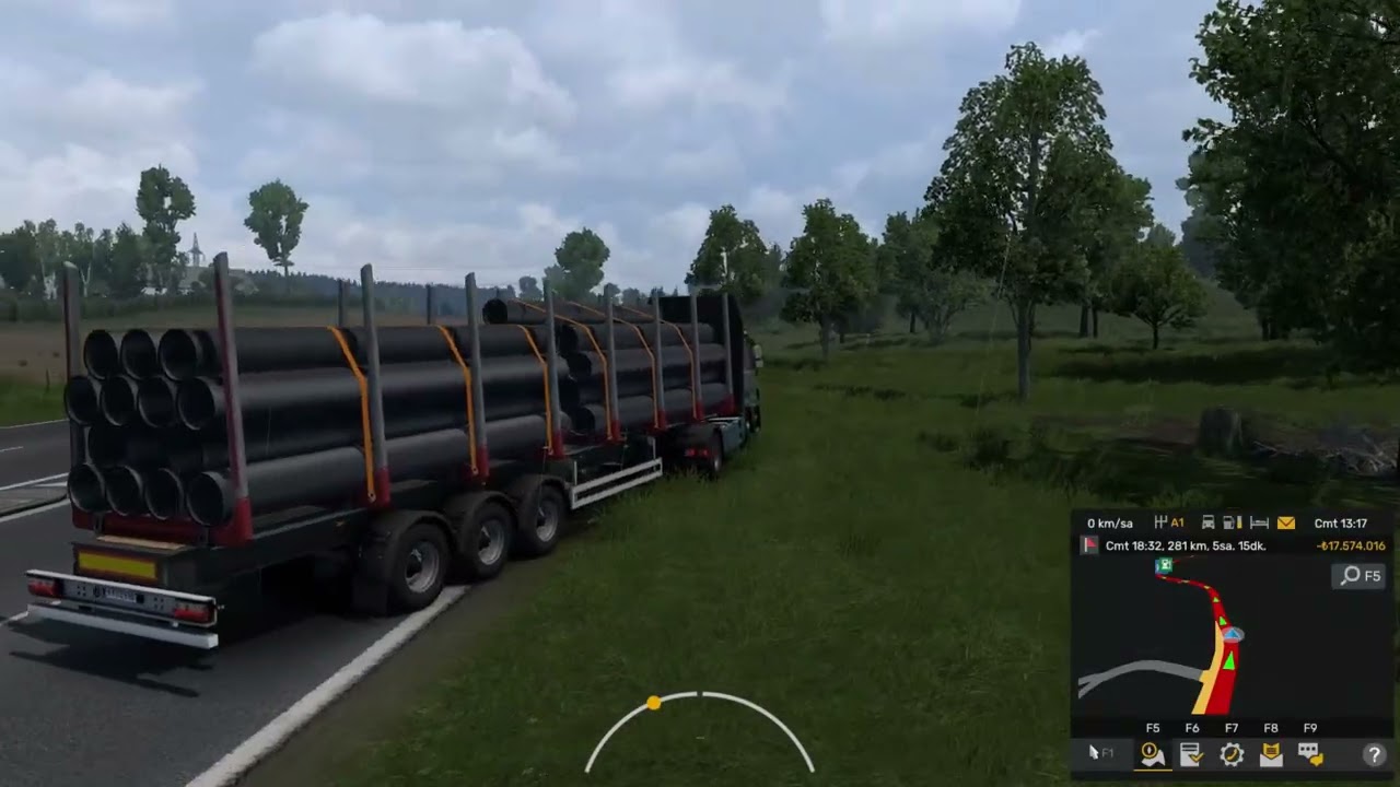 Arkadaşıma İlk Defa ETS2 Oynamayı Öğretiyorum #ets2 #OYUNUMADOKUNMA