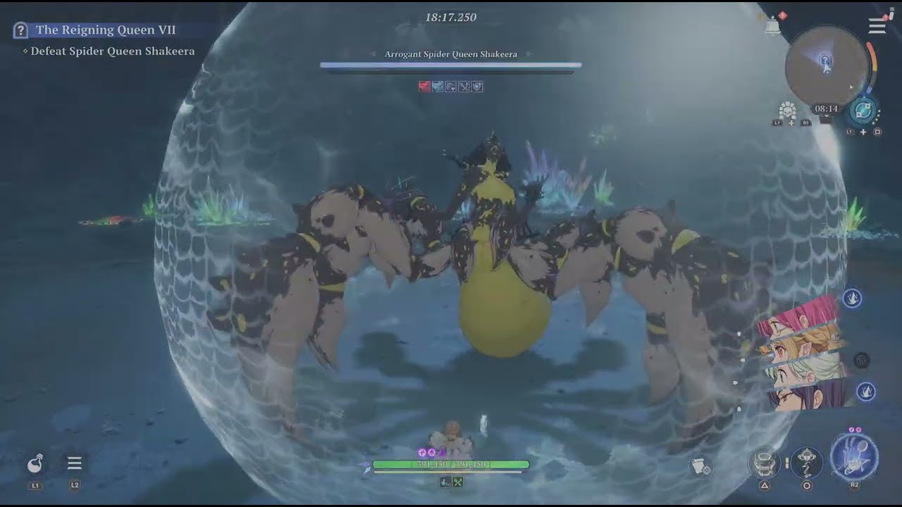 The Seven Deadly Sins: Origin Spider Raid Solo 3 Pledge