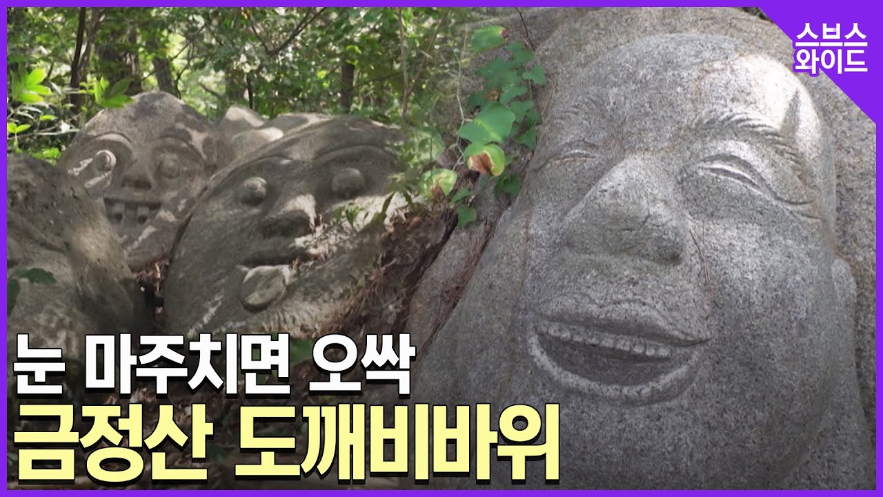 튀어나온 눈에 혓바닥까지... 도깨비 바위의 비밀은?