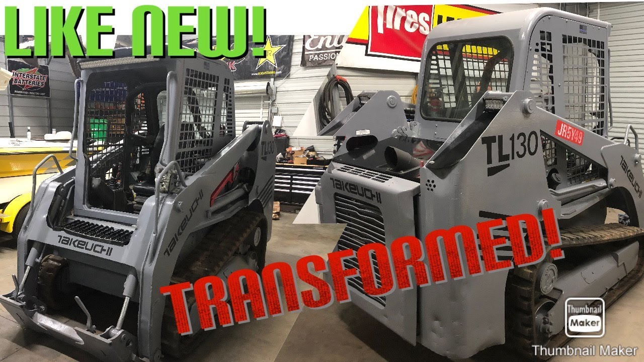 Painting My Skid Steer
