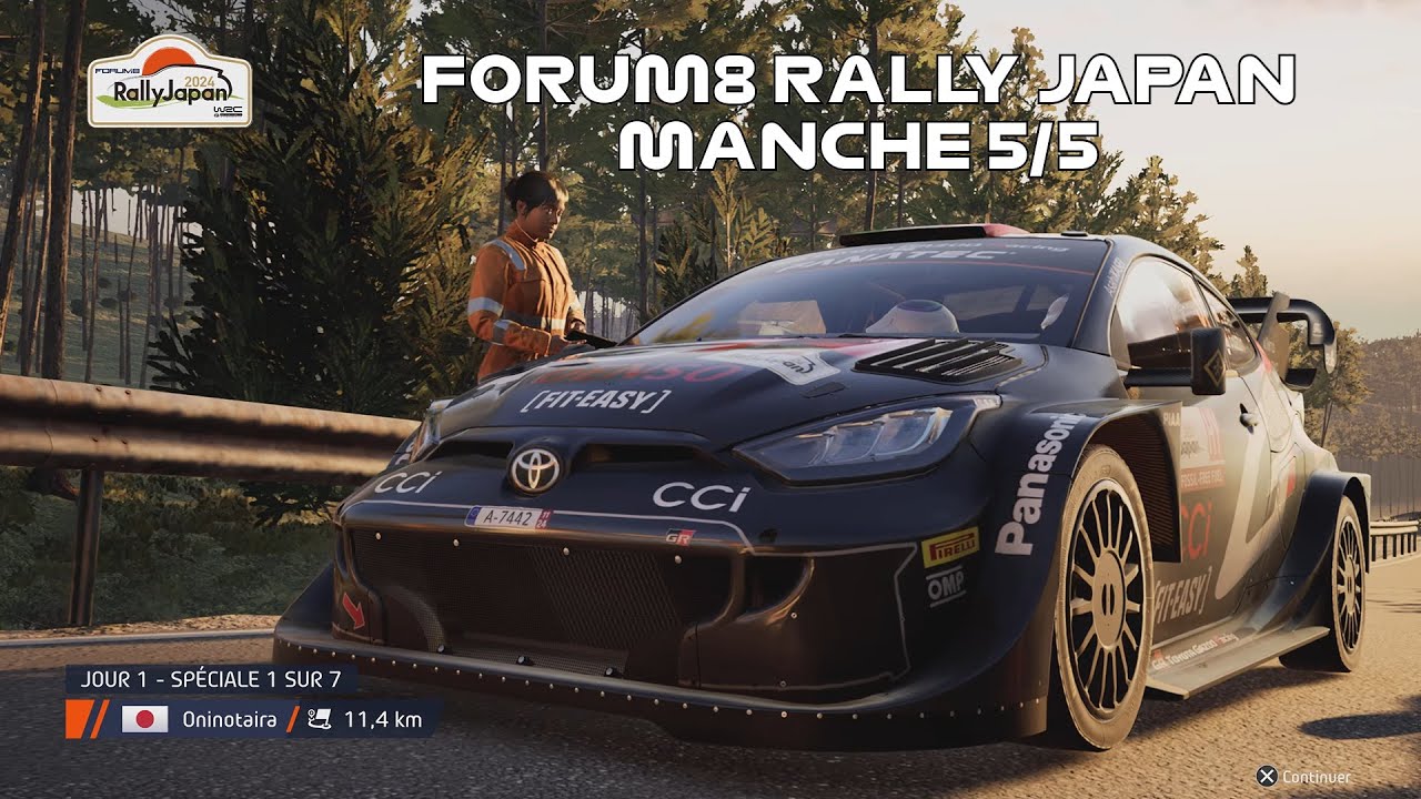 Live Race | 𝗙𝗼𝗿𝘂𝗺𝟴 𝗥𝗮𝗹𝗹𝘆 𝗝𝗮𝗽𝗮𝗻 | Championnat RES | Manche 5 #wrc #toyotayaris