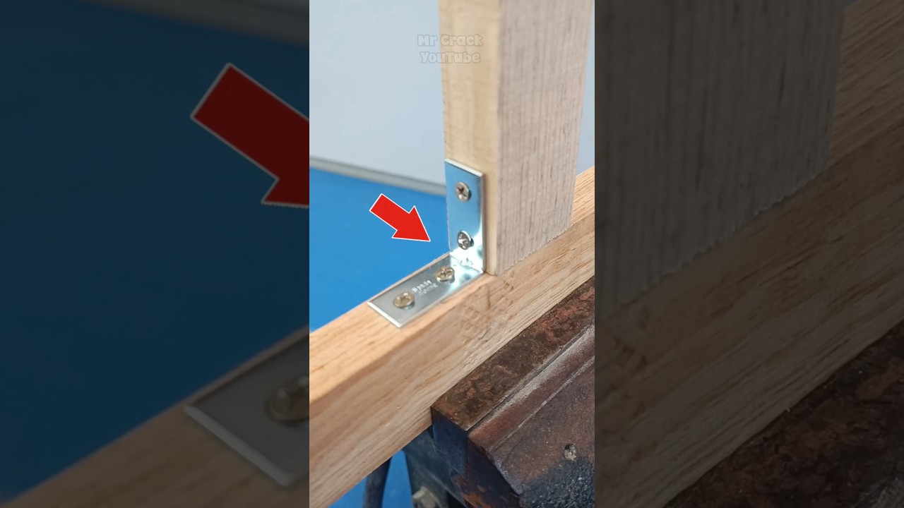 T&eacute;cnica r&aacute;pida para uni&oacute;n de madera en la carpinter&iacute;a ✅ #tips #diy #trucos #carpinteria #madera