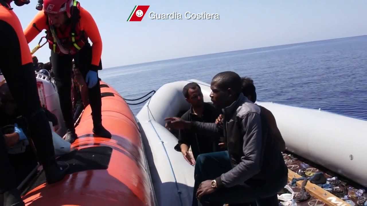 Lampedusa salvatggio di 85 migranti