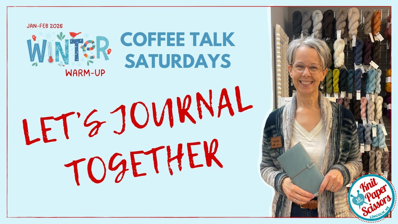 Coffee Talk, January 17th - Winter Warm-Up Series - Let's Journal Together with Valerie from KPS