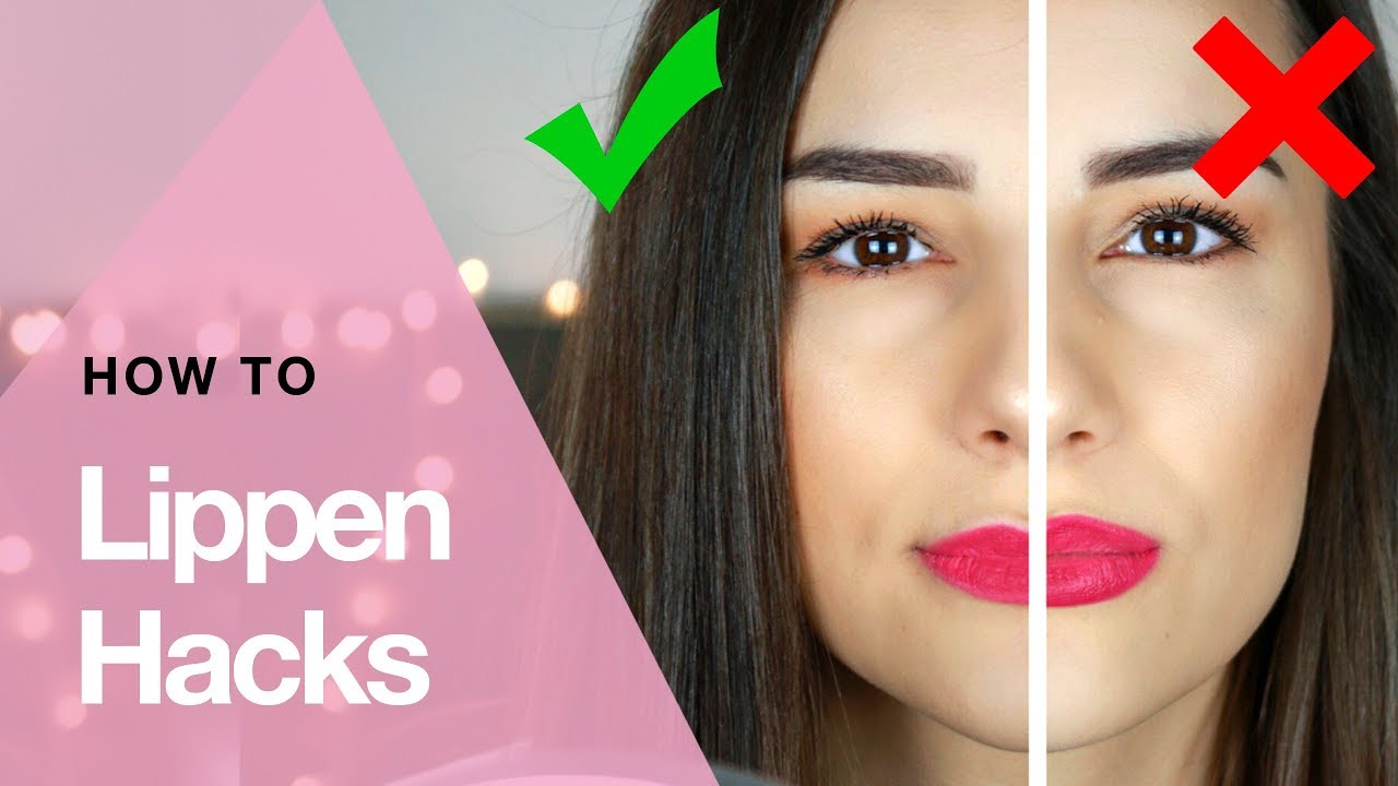 Die besten Hacks: Lippenstift richtig auftragen