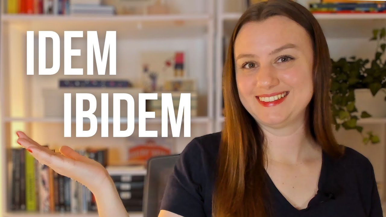 Como usar o IDEM e o IBIDEM corretamente nas suas citações | Tutorial ABNT