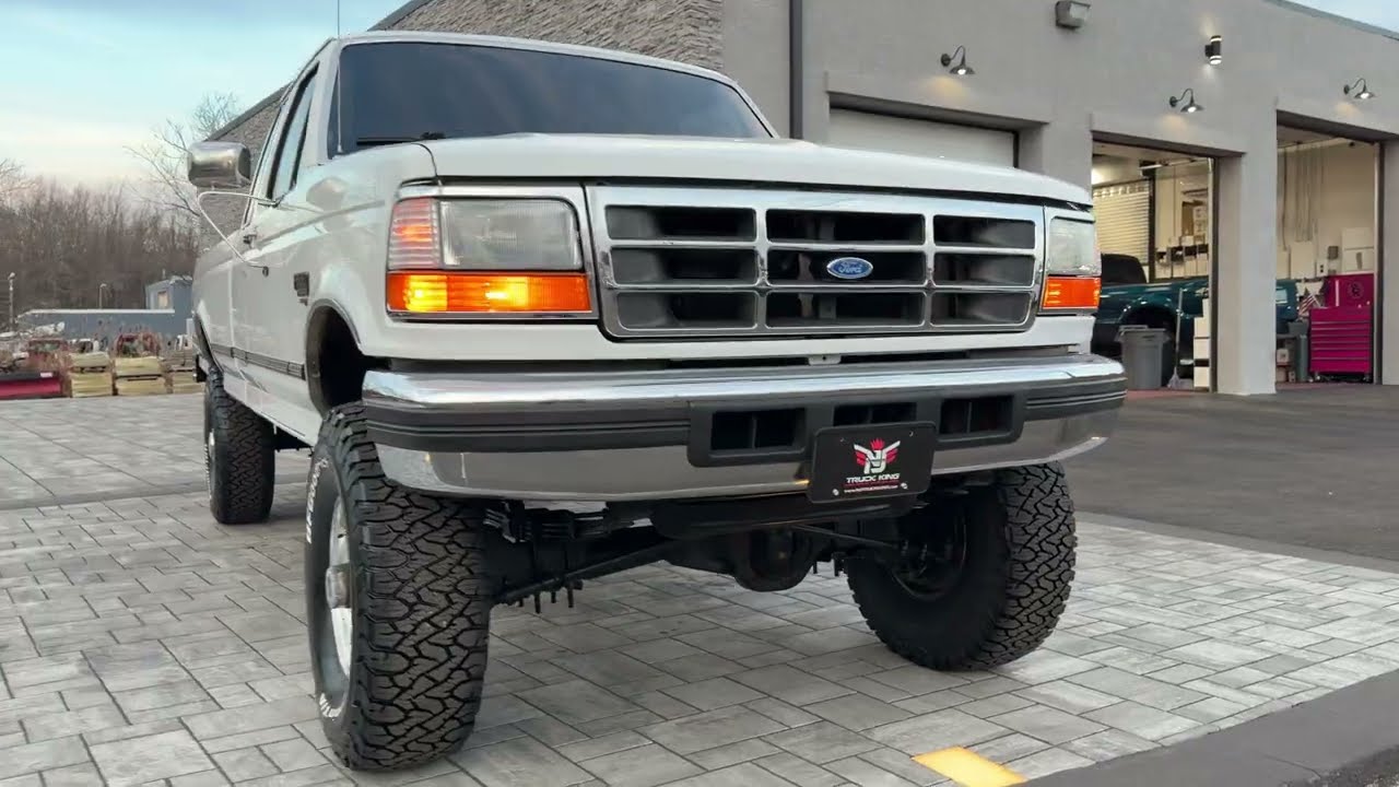 1995 Ford F250 Extended Cab White - A17836