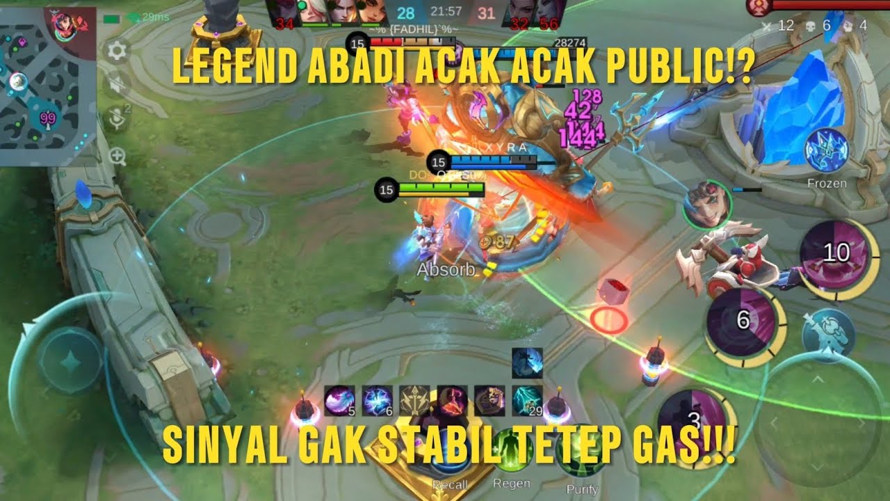 SOLO GAME PLAY!! LEGEND ABADI ACAK2 PUBLIC!! MENGISIWAKTULUANG!! BERMAINMOLE!!? 