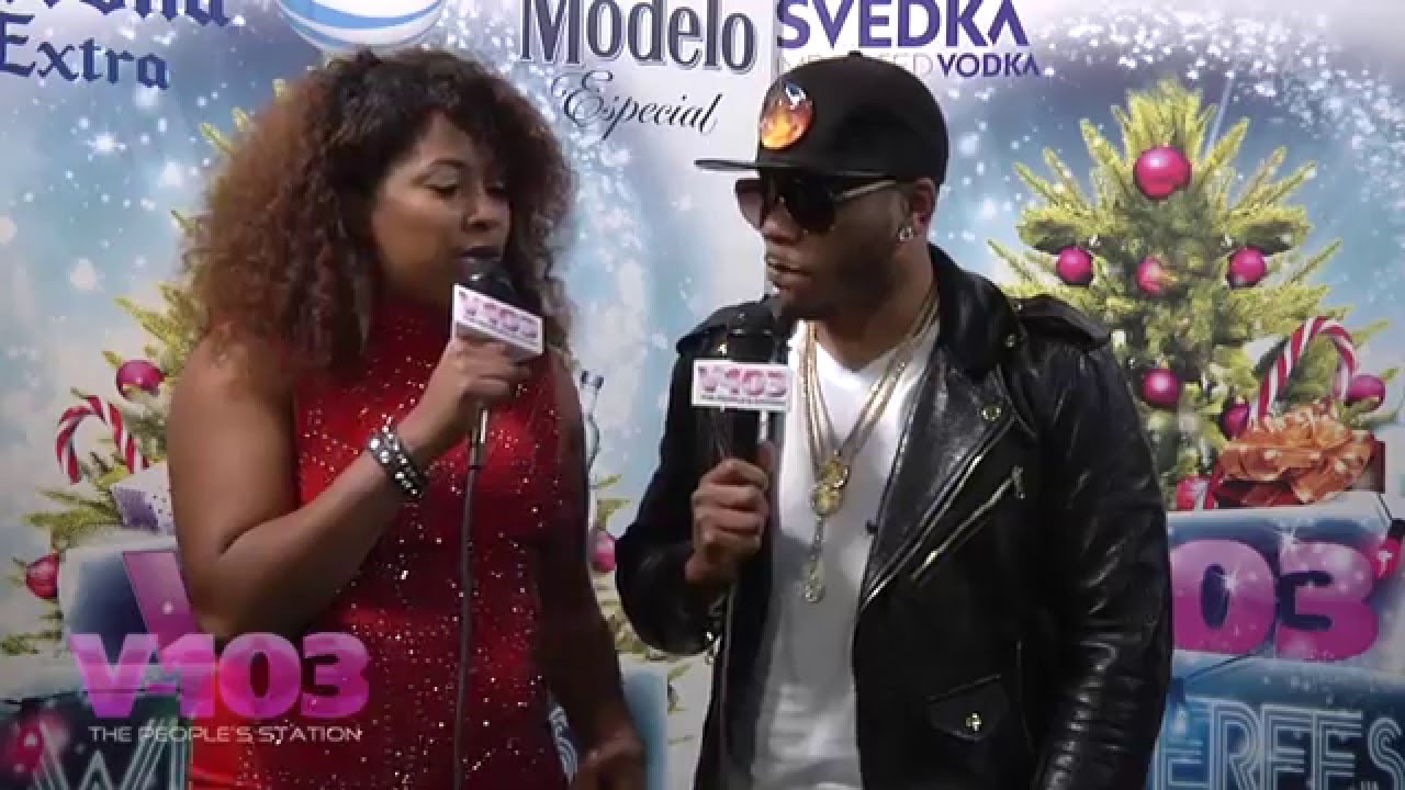 Nelly Interviewed Backstage at V103's Winterfest 40th Anniversary Concert