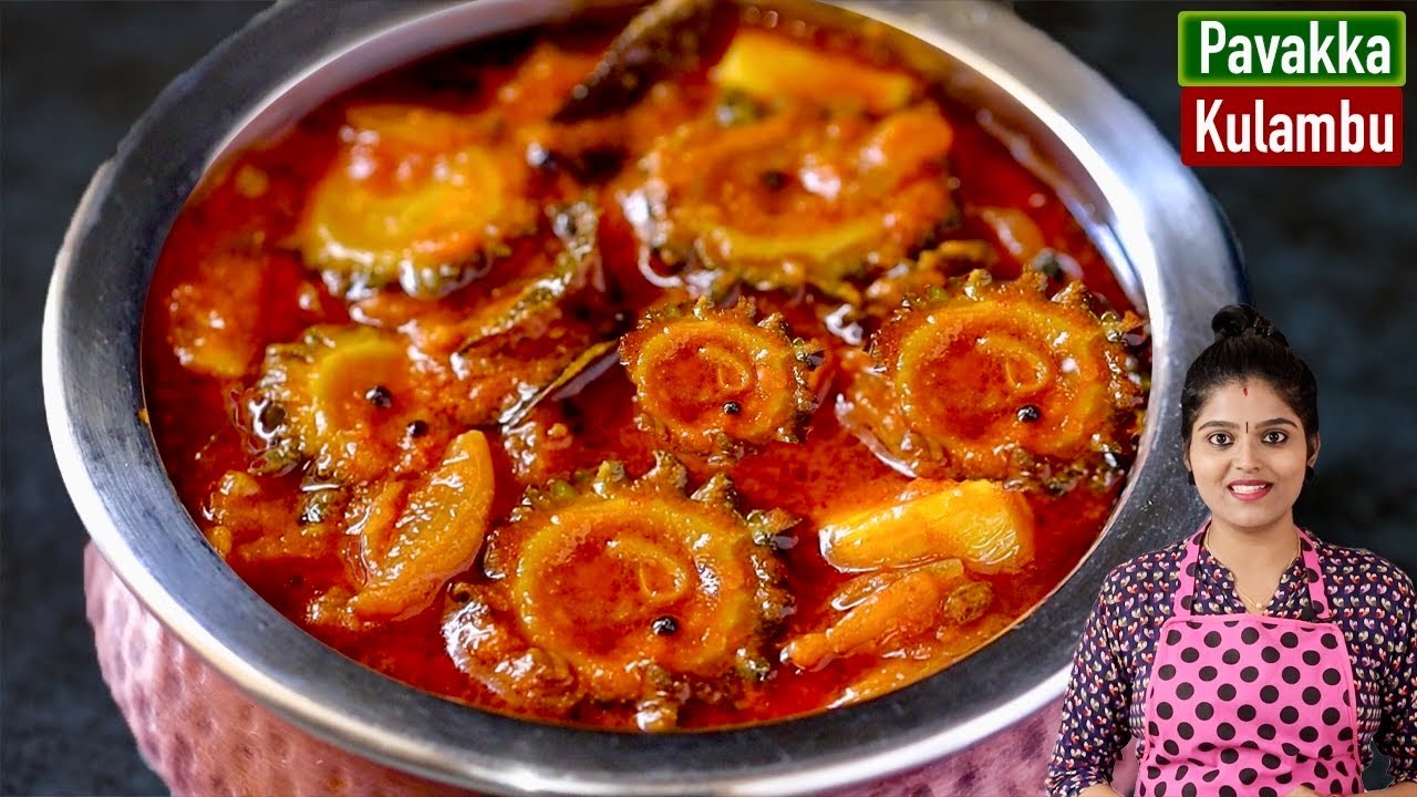 பாகற்காய் குழம்பு இப்படி செஞ்சு பாருங்க விரும்பி சாப்பிடுங்க👌| pavakkai kulambu recipe in tamil