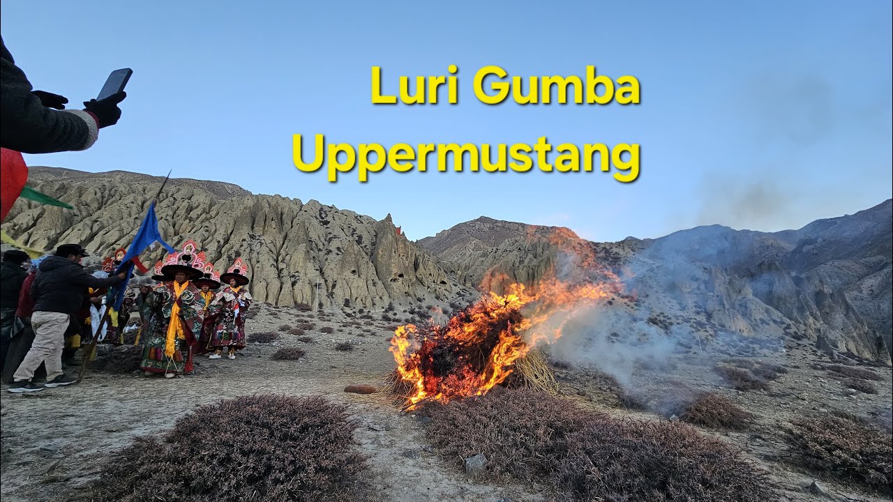 The most Important Annual worship of Luri Gumba Upper Mustang. Ft Ven. Ani Lhakpa Dolma la. #tdv611