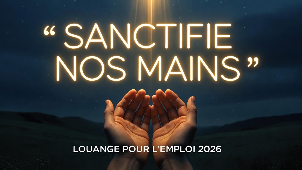 Sanctifie Nos Mains, Seigneur | Prière pour les Sans-Emploi 2026 🌹🙏