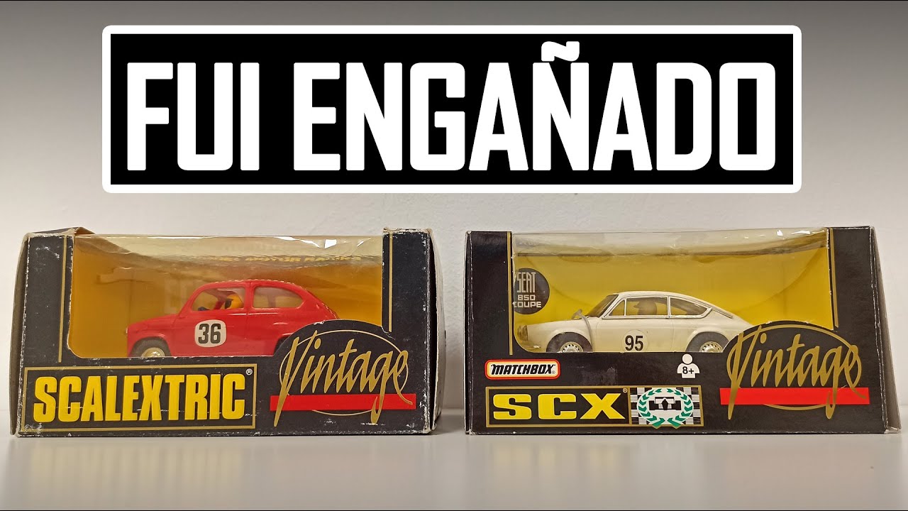SEAT 600 & SEAT 850 VINTAGE #Scalextric EXIN 🥇 De posible PELOTAZO a compra FRUSTRADA 🏁 👍 #slotcars