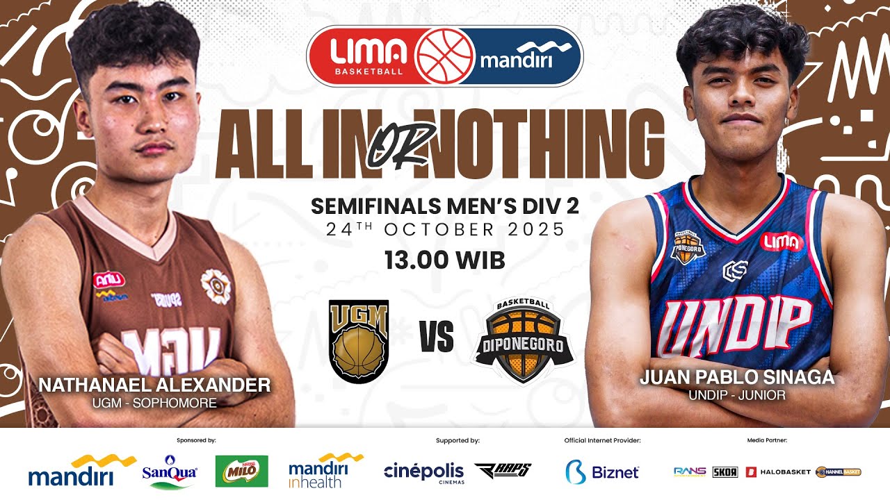 UGM vs UNDIP | Semifinal Men's Division 2 | Yogyakarta I Oct 24
