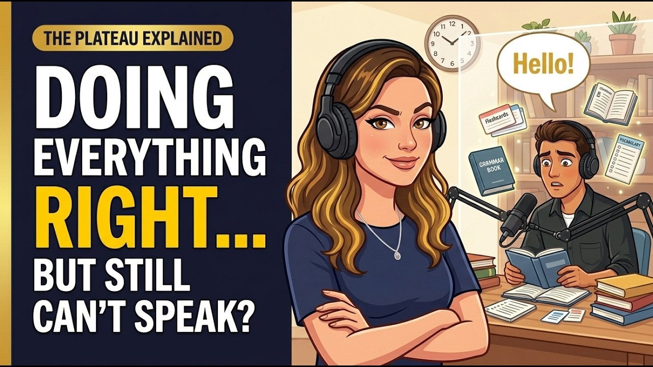 🧠 The REAL Secret to Fast English Part 3\3  Brain Not Ears