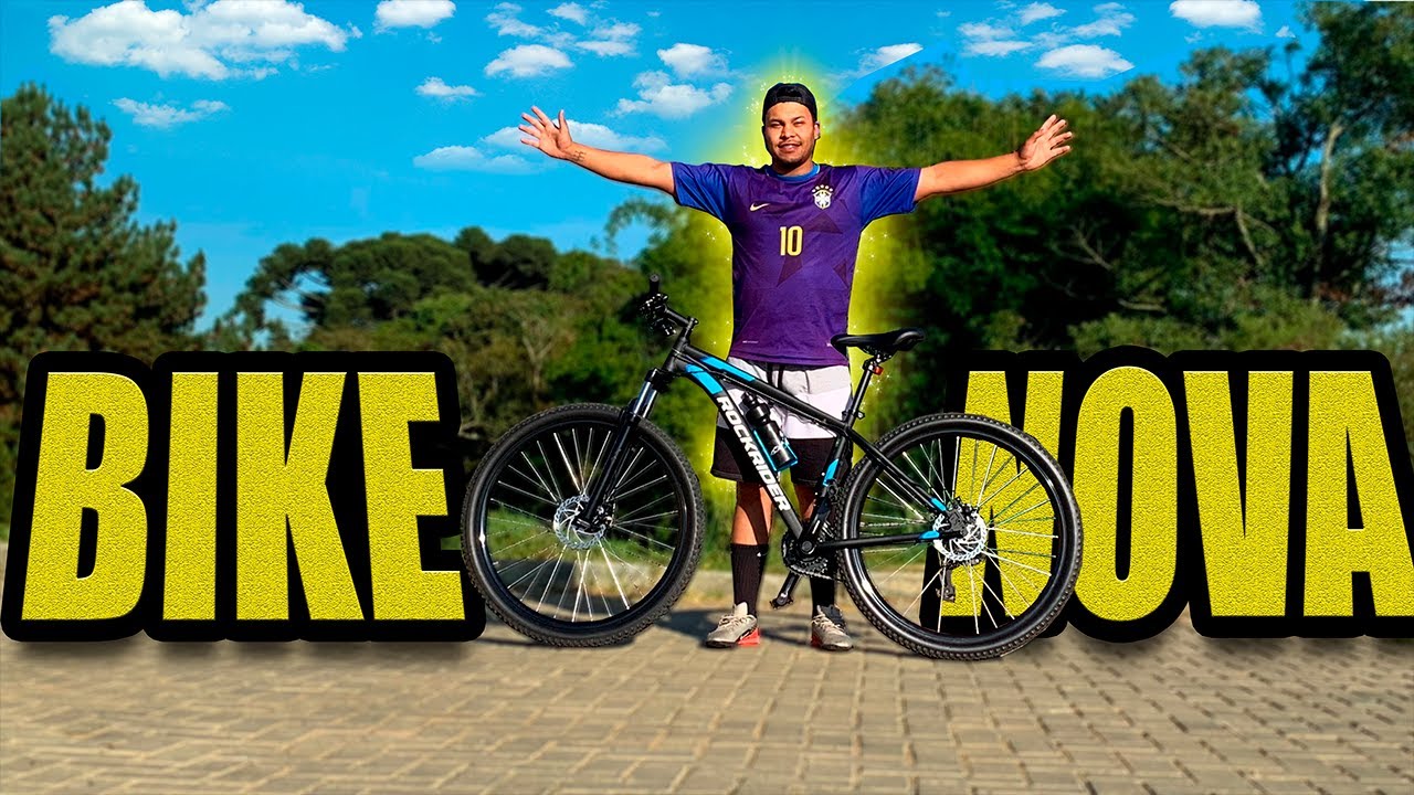 MINHA NOVA BIKE MTB ARO 29 | RockRider ST 120 Aro 29 |