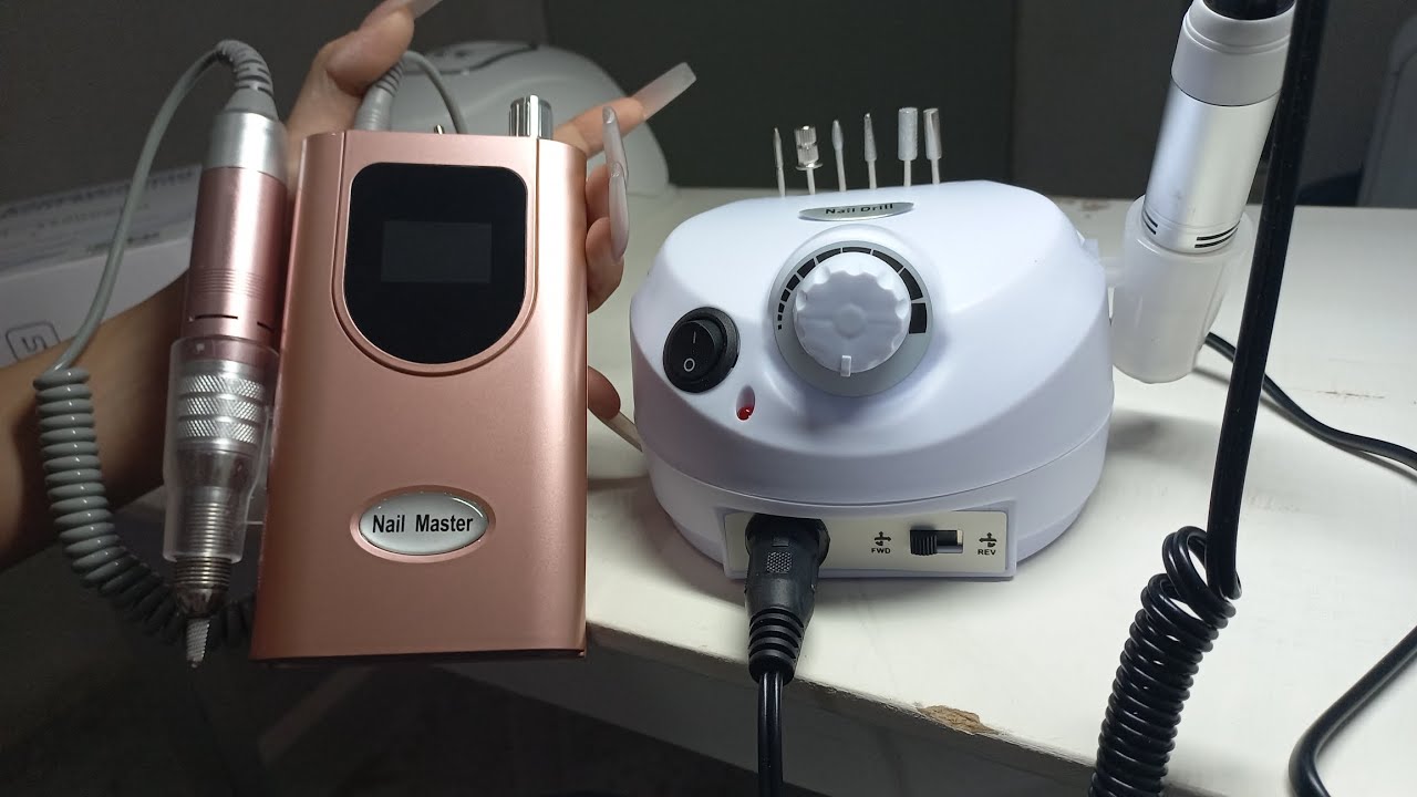 Comparación de 2 esmeriles de 35000rpm  ventajas y desventajas de un drill inalambrico ❤️gaby luna❤️