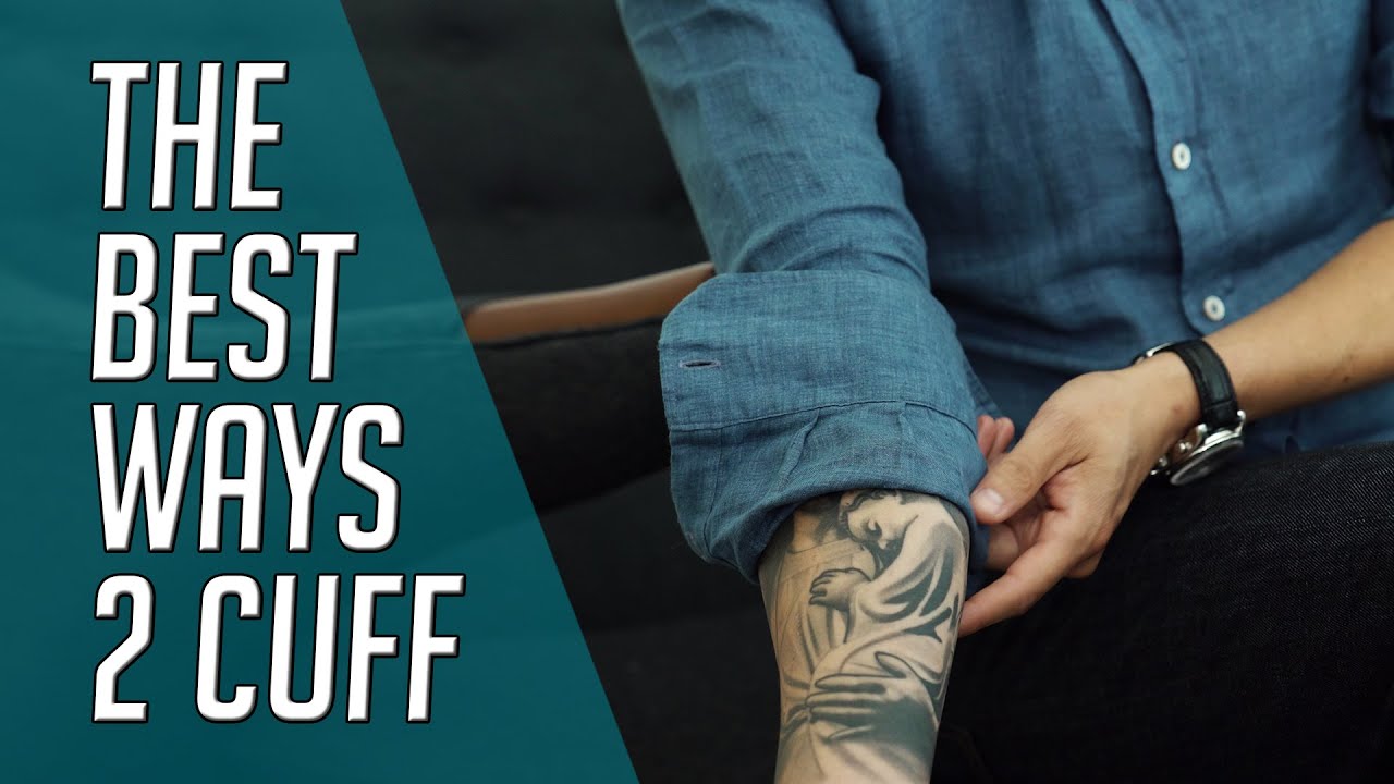 2 SIMPLE Ways to Roll Your Sleeves Up || Gent's Lounge