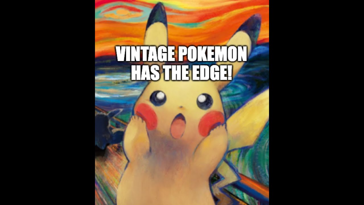 Investing in Pokemon: Vintage Cards have the Edge...Over the Long Term!