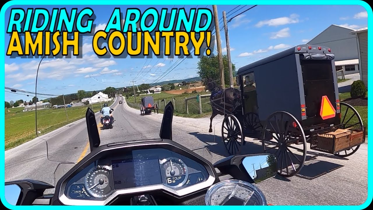 Страна амишей в Пенсильвании! / Motovlog Исследуем окрестности Ланкастера, Пенсильвания