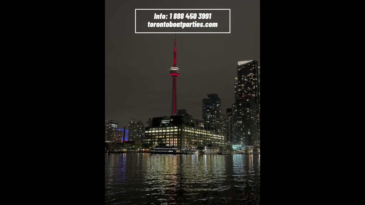 Canada Day Boat Party Toronto 2023 | Views Of Fireworks | Roof Top Dance Floor