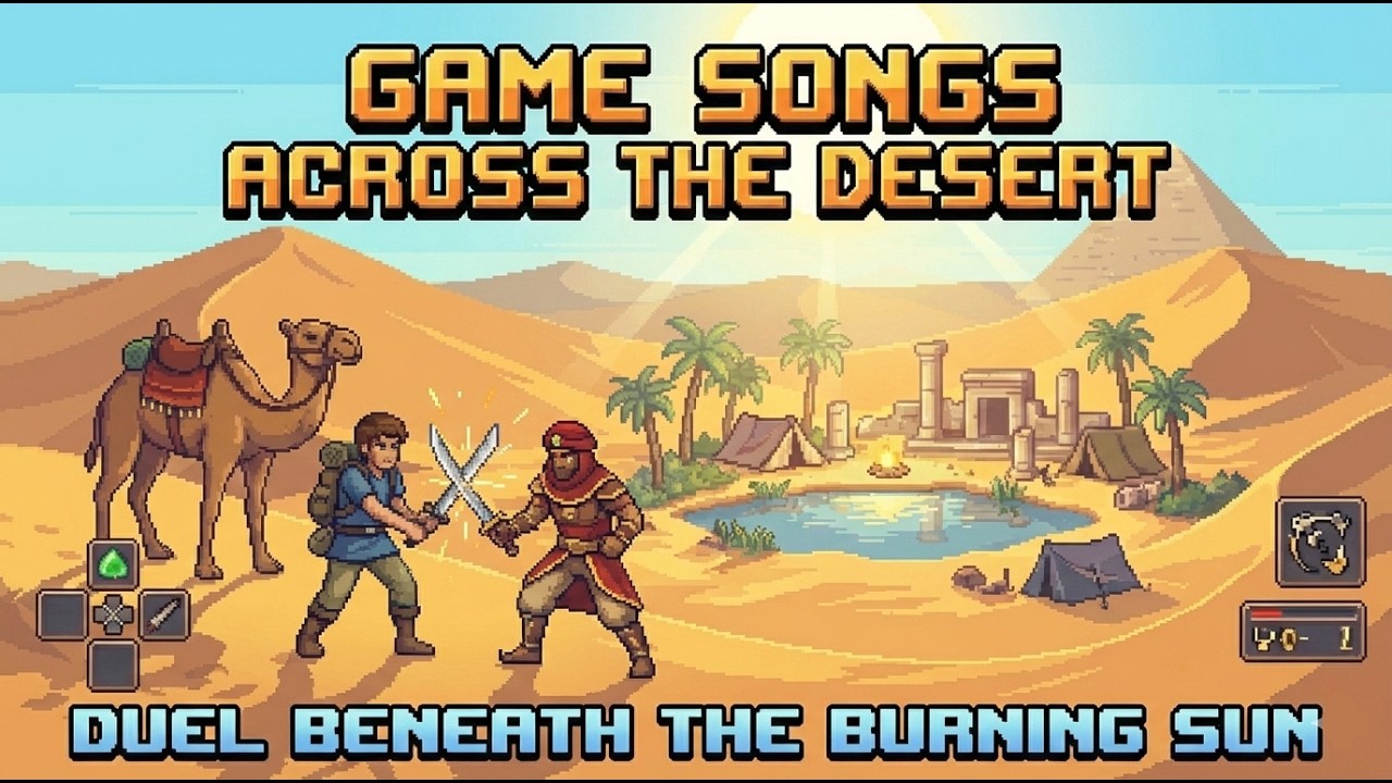 Duel Beneath the Burning Sun | Arcade-Inspired Battle Theme