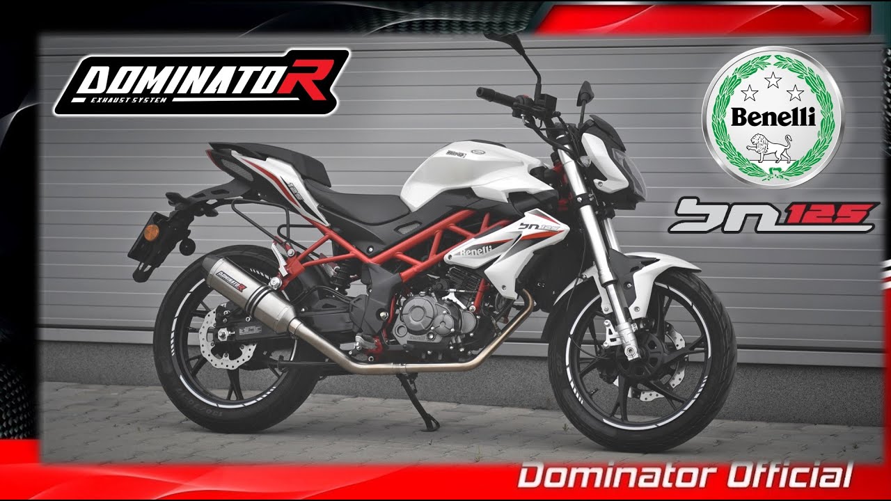 Benelli BN 125 | Stock Exhaust vs Dominator | Soundcheck & DYNO