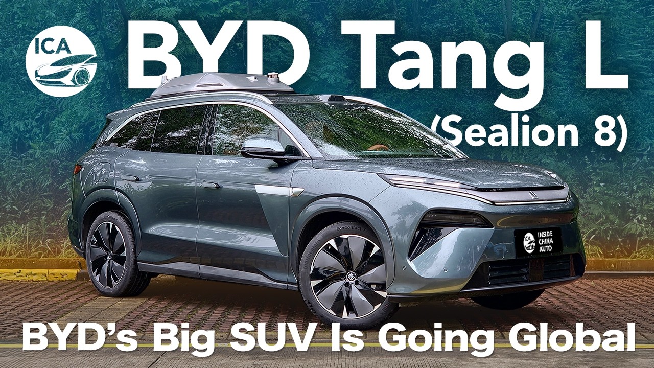 BYD Tang L / Sealion 8 Review - BYD's Big SUV Is Going Global